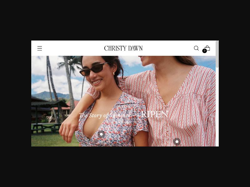 Christy Dawn - Ethical Women's Apparel - RevShare (WW)