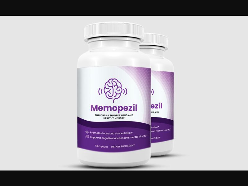 Memo Pezil - capsules for improving brain function (CPS)