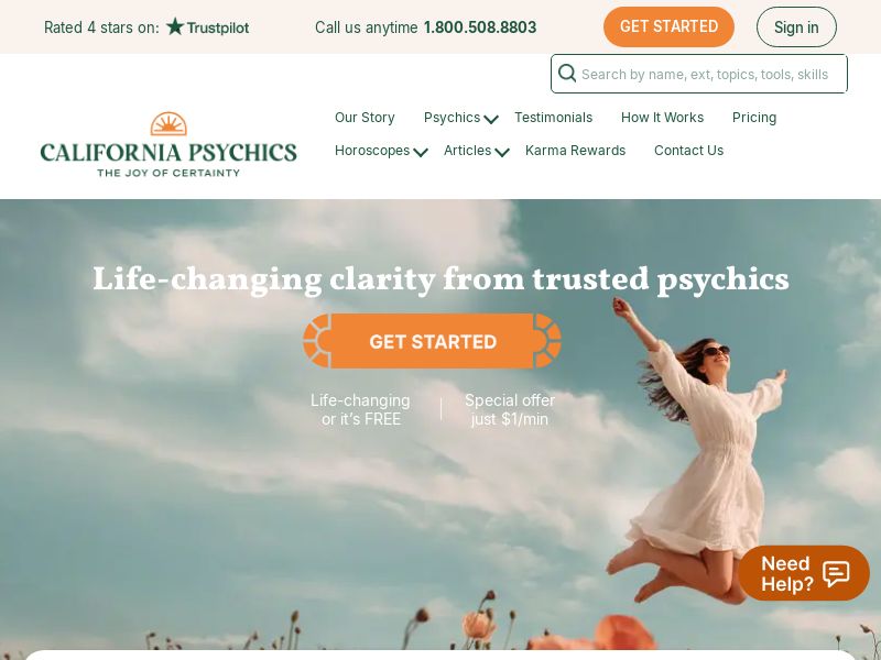 California Psychics - New Customers - CPS (US,AU,UK,CA)
