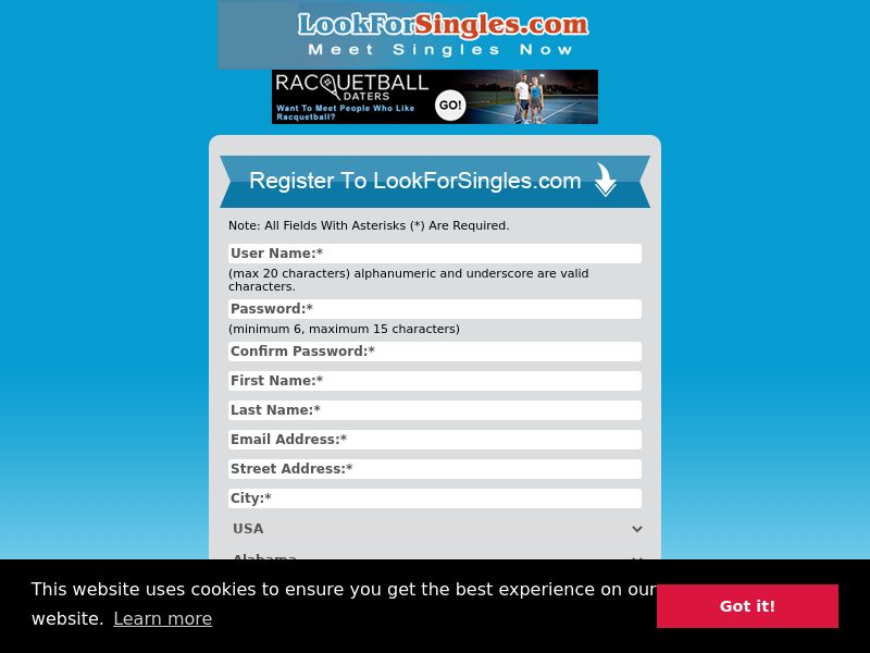 Look For Singlers - US,UK,CA - (Proof Needed) - Mobile Only