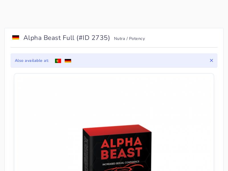 Alpha Beast Full