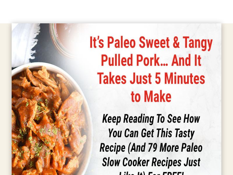 Paleo Slow Cooker Cookbook - CPS | US 