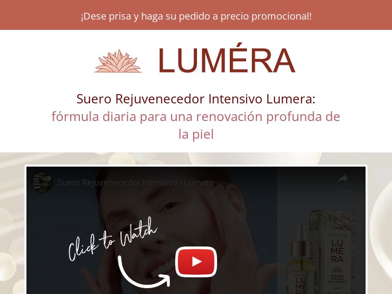 LUMERA 229 Q GT - REJUVENATING SERUM HOLD