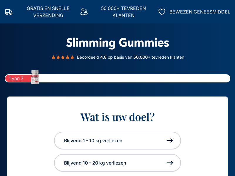 ! NEW OFFER - Slimming Gummies - DTC [NL,BE] (Social,Banner,Native,Push,SEO,Search,Brand Bidding) - CPA