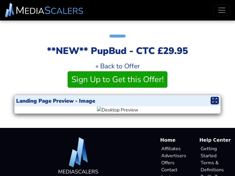 PupBud - CTC £29.95 {+DTC, Alt-Landers} (Event Tracking) [UK]