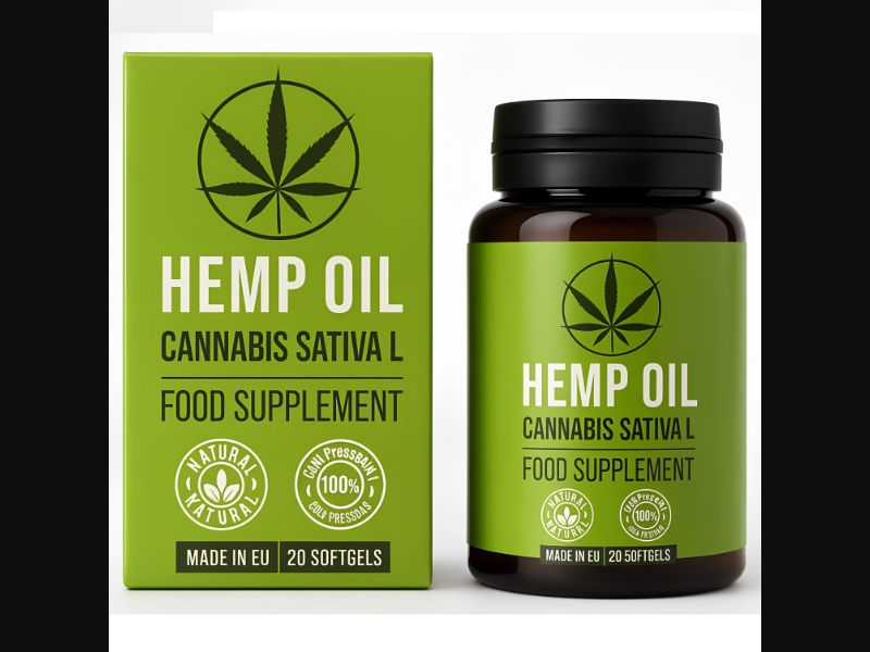 Hemp Oil - capsules for prostatitis