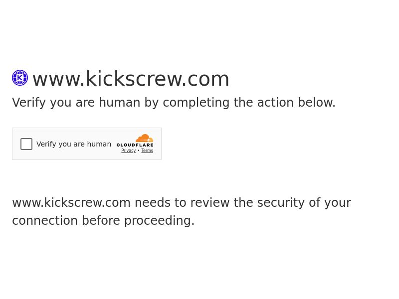 Kickscrew.com Ecommerce CPS - Worldwide