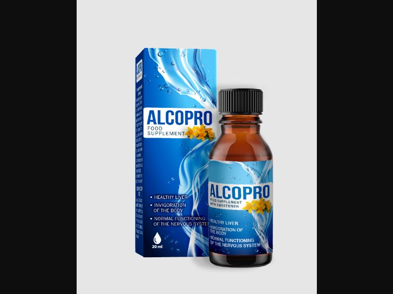 AlcoPRO - remedy for alcohol addiction — 100$+ per lead with upsells!