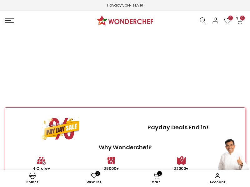 Wonderchef.com Ecommerce CPS - India 