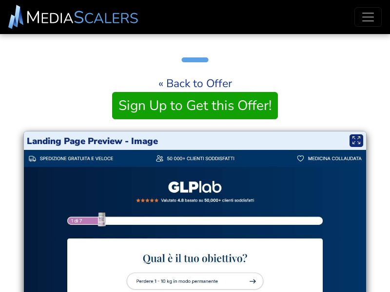 GLP Lab - Lower CTC (Event Tracking) [IT]
