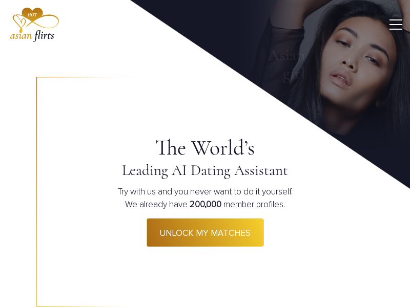 HotAsianFlirts - DOI - CPA - Desktop & Mobile - US, AU, CA, UK, NZ, IE, ZA