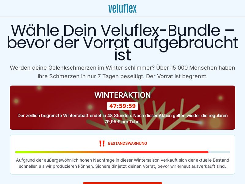 Veluflex - Joint - DE/AT/CH/FR/SE/DK/FI/BE/NL