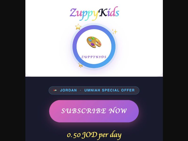 36480 - JO - [MOB] - zuppykids - Umniah - 1 Click