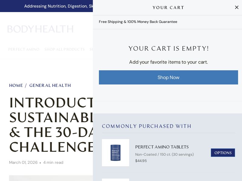 BodyHealth - Fat Loss Program - CPS | Int'l