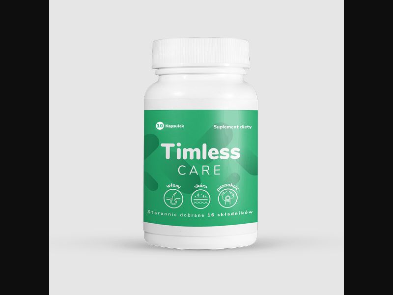 Timeless Care - capsules for hair, nails, and skin | free