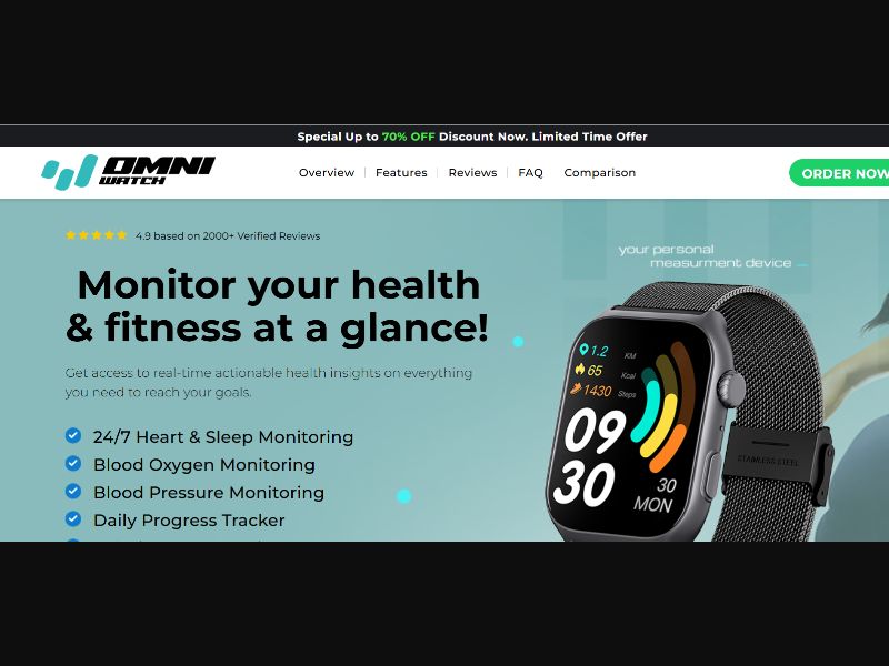 [WEB+MOB] Omniwatch - CTC $64,95 /US CPS