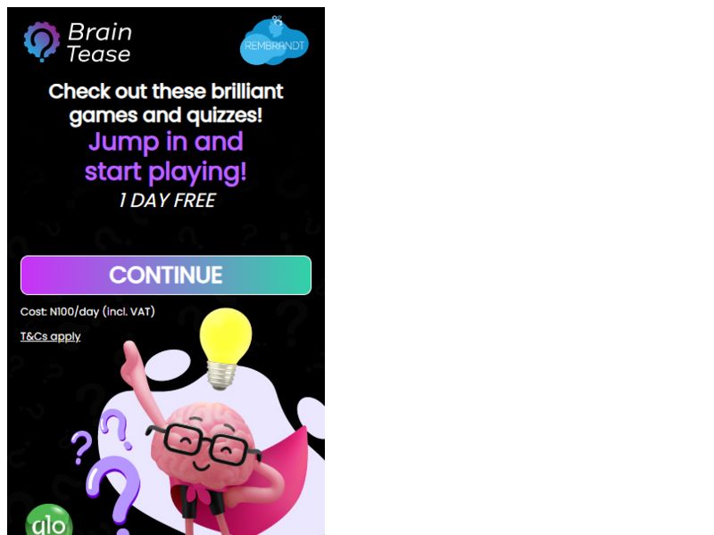 NG Glo Brain Tease(NGB) Glo