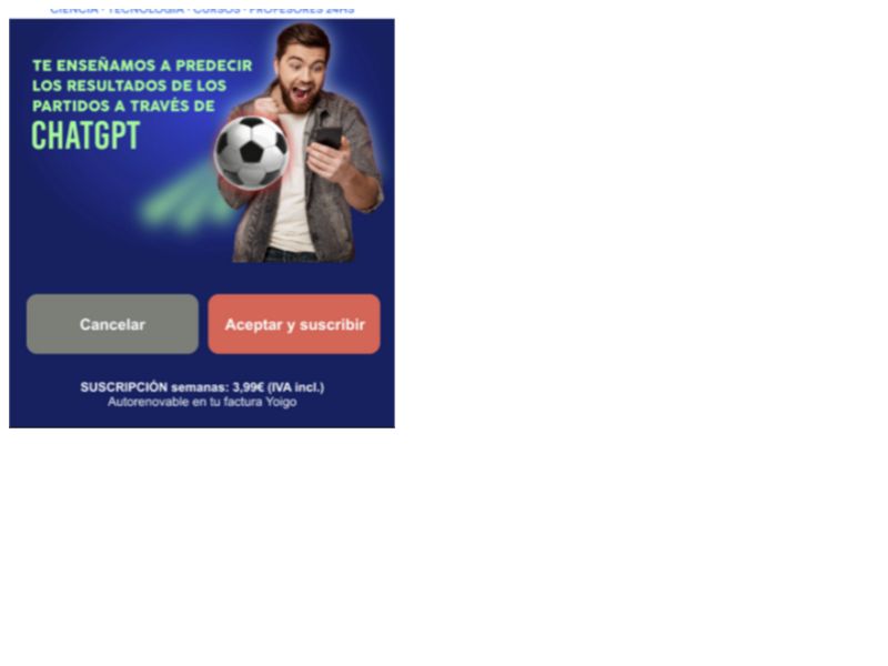 Exclusive Soccer Yoigo