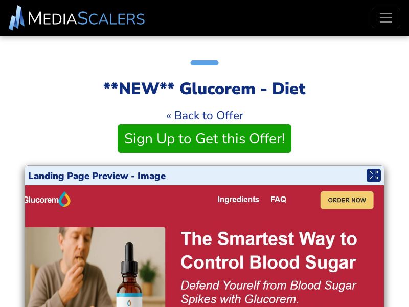 Glucorem - Diet {+DTC, TSL} [US, DE, CA, AU, UK, FR, IL, +238 More]