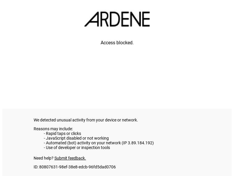 Ardene.com Ecommerce CPS - Multiple Geos