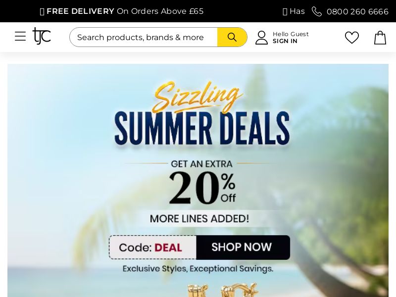 Tjc.co.uk Ecommerce CPS - United Kingdom