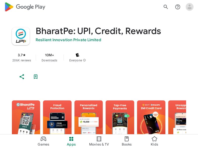 BharatPe Android Mobile CPFT - India