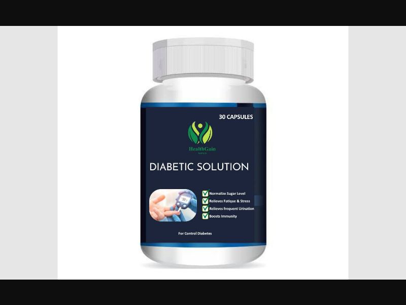 Diabetic Solution - capsules for diabetes