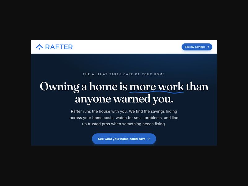Rafter - Home Management Membership - CPS (US)