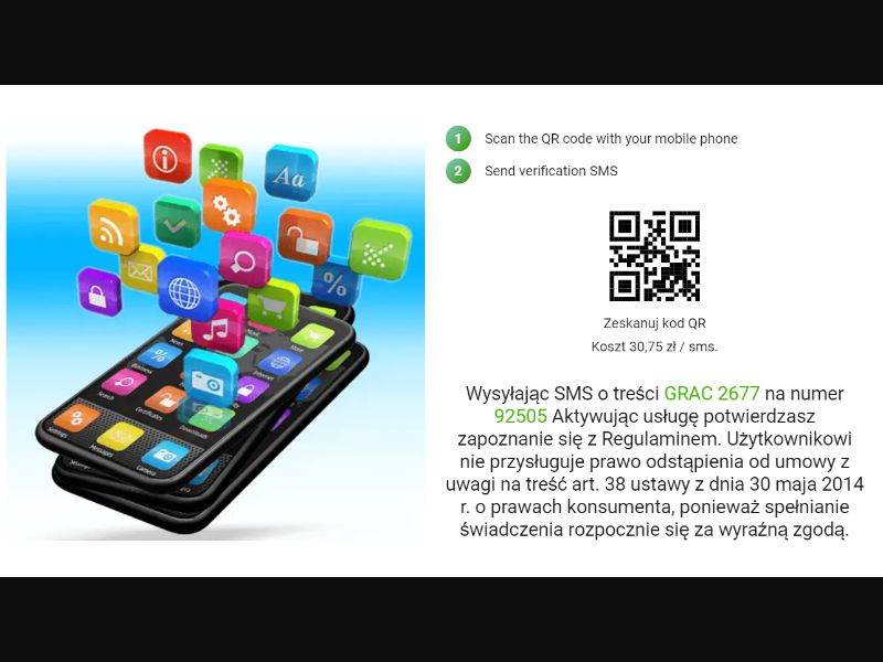 [MOB] G4U Multipage One-off /PL [Orange, Play, Plus, T-Mobile] Click2Sms