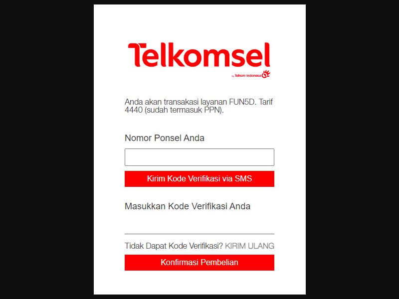 [MOB] Gamez Madness /ID [Telkomsel] OTP