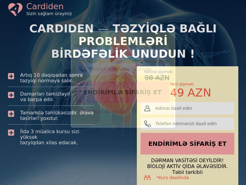 Cardiden AZ - hypertension