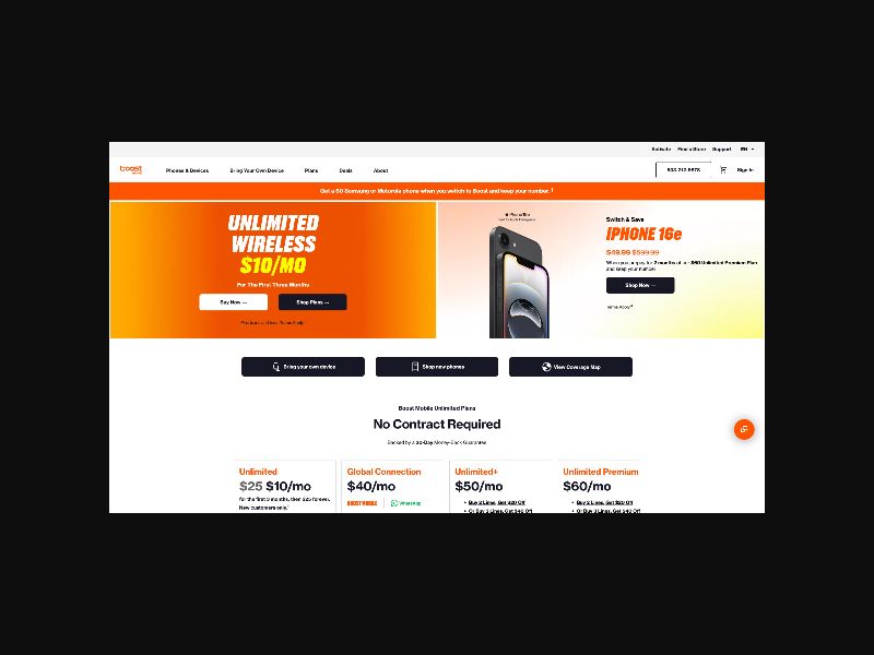 Boost Mobile - Wireless Service - CPA (US)