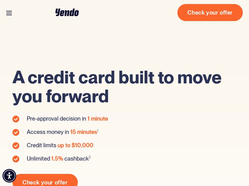 Yendo Credit Card - CPA (US)