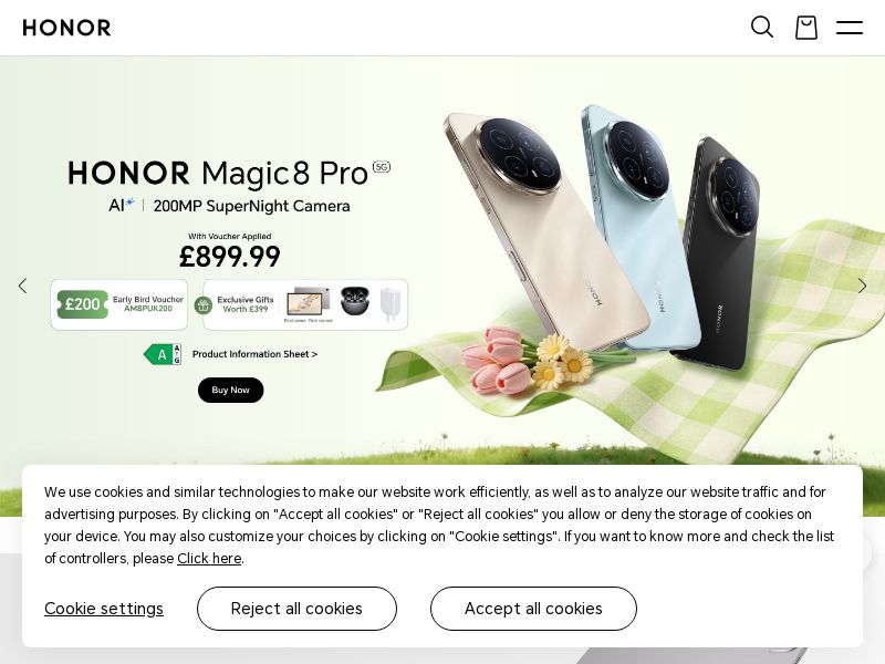 Honor.com/uk Ecommerce CPS - United Kingdom