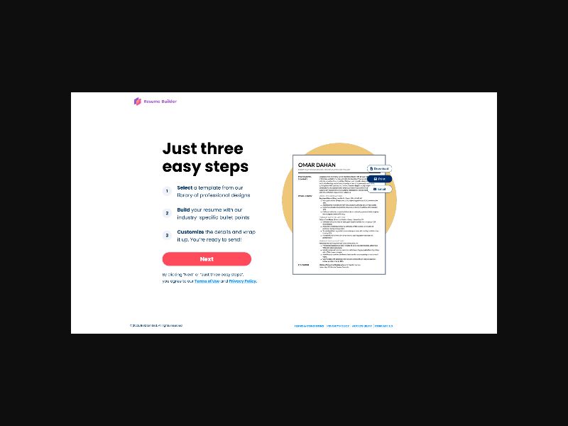 Resume Builder - CPS (UK,US,CA)