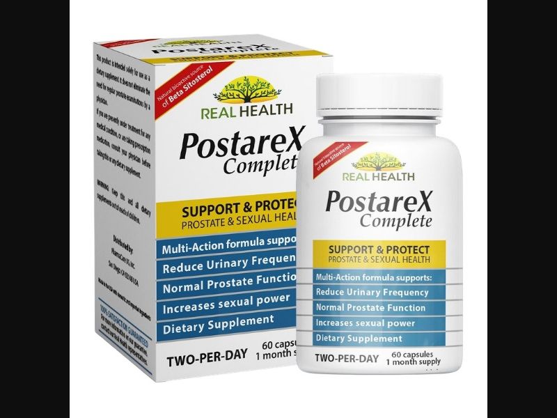 PostareX Complete - capsules for prostatitis