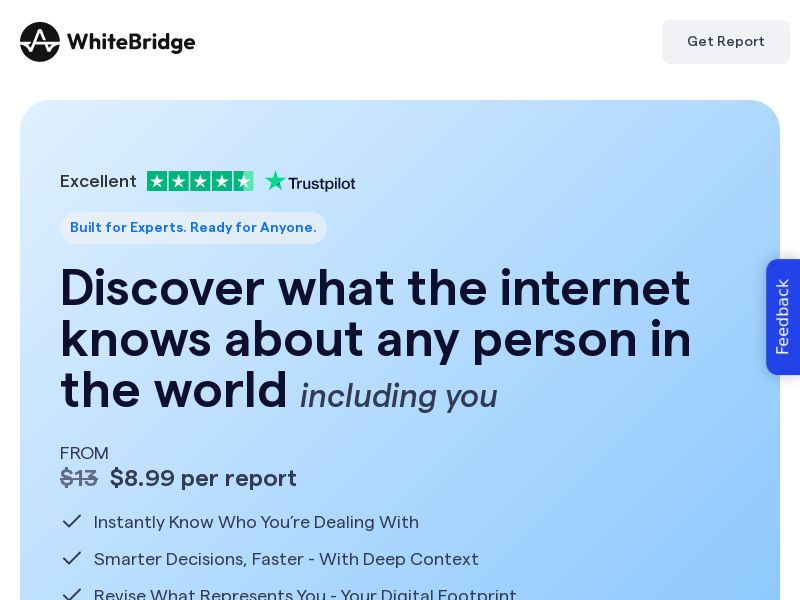 Whitebridge Digital Footprint Search - US