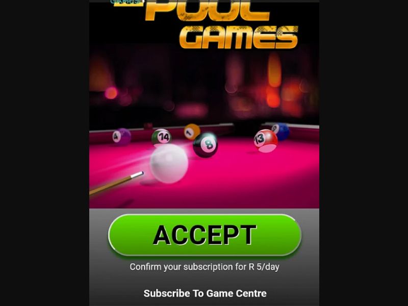 [MOB] Pool Games /ZA [MTN] - 2 Click