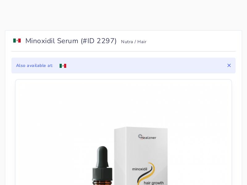 Minoxidil Serum