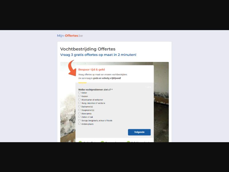 [WEB+MOB] Mijn-Offertes – Moisture treatment v1 /BE(NL) SOI [Approval Required]
