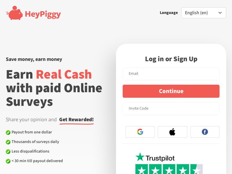 HeyPiggy - Screener - SOI | US