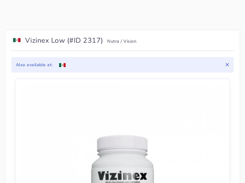 Vizinex Low