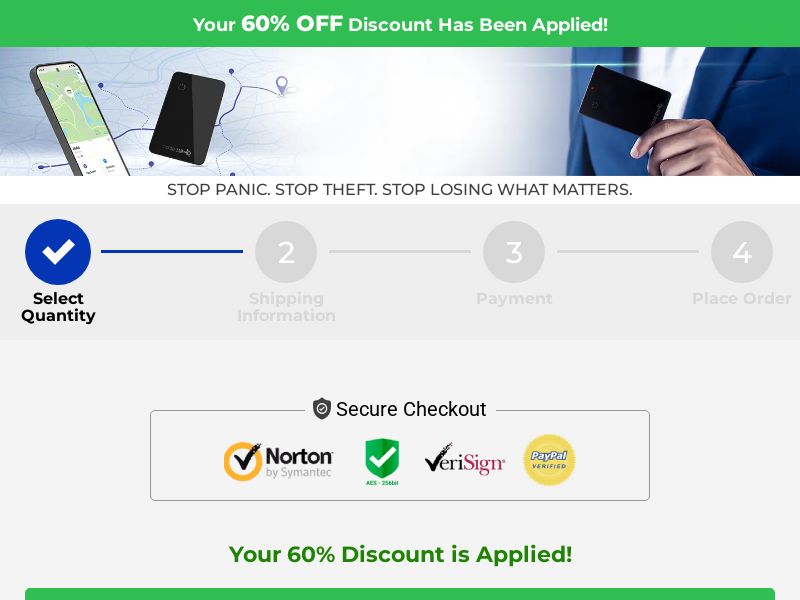 Code 118 Tracker Card - US