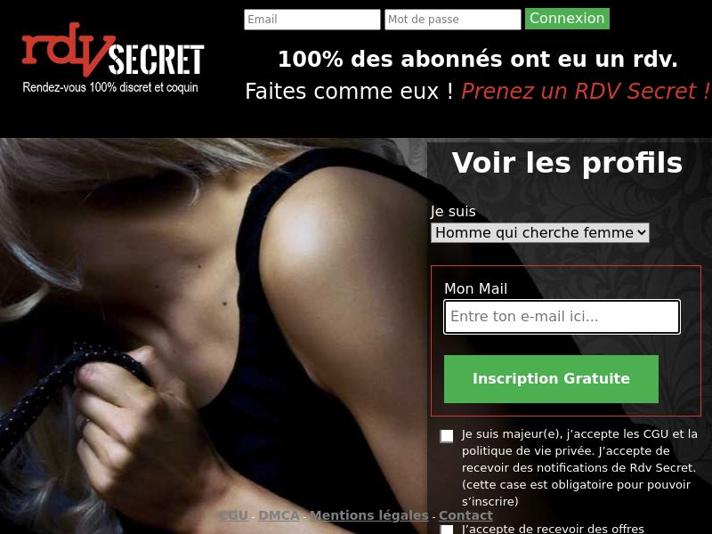 [WEB+MOB] - Rdv-secret - SOI - /FR/BE/GP/MQ/RE