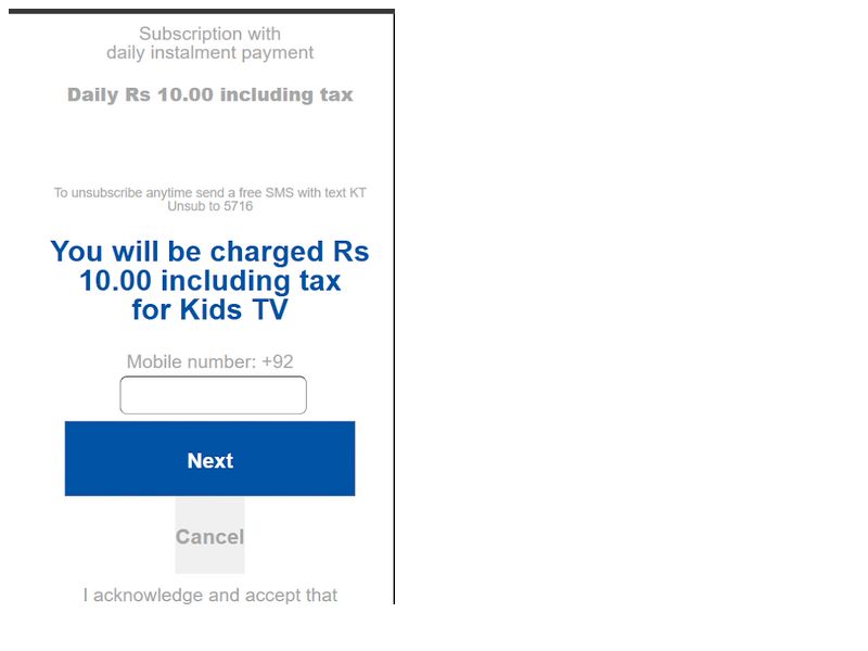  KidsTv Telenor