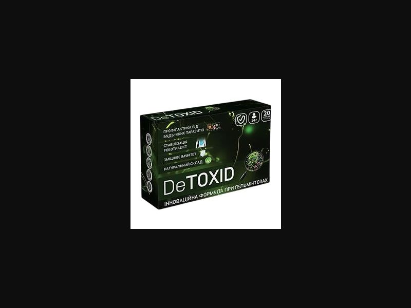 DeToxid - capsules from parasites | free