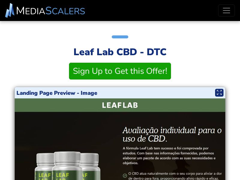 Leaf Lab CBD - DTC (Event Tracking) [PT]