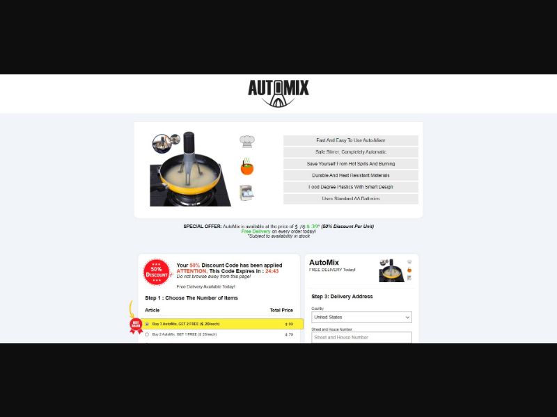 AutoMix - eComm / Gadgets - SS - [All GEOs]