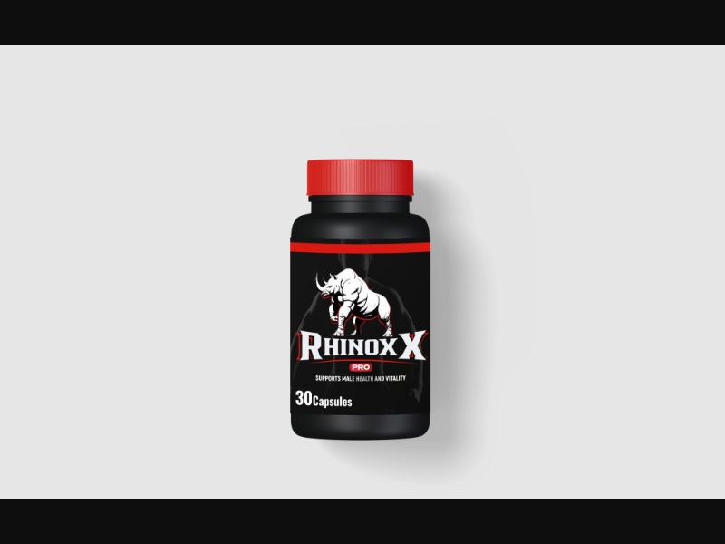 RhinoxX Pro - a remedy for prostatitis (CPL)