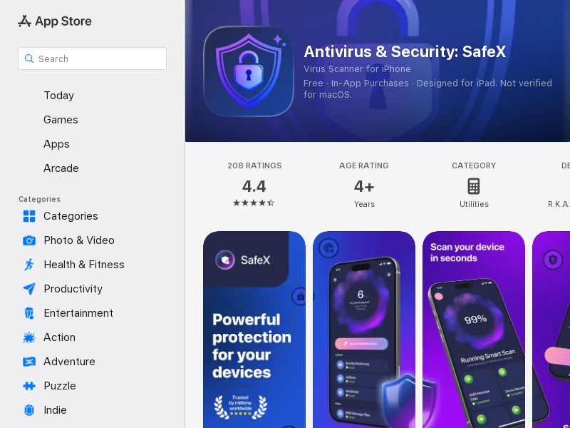 Antivirus Security Safex CPT